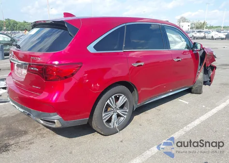 2020 Acura Mdx Standard z USA, uszkodzony, nr VIN 5J8YD4H32LL046561